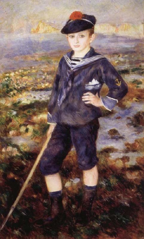 Pierre Renoir Sailor Boy oil painting picture